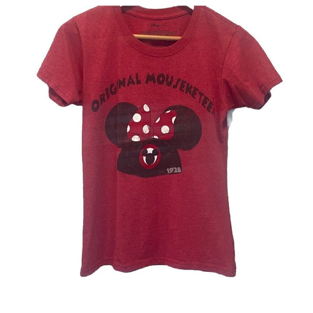 Disney Store Original Mouseketeer Womens T Shirt Minnie Mouse Size Medium